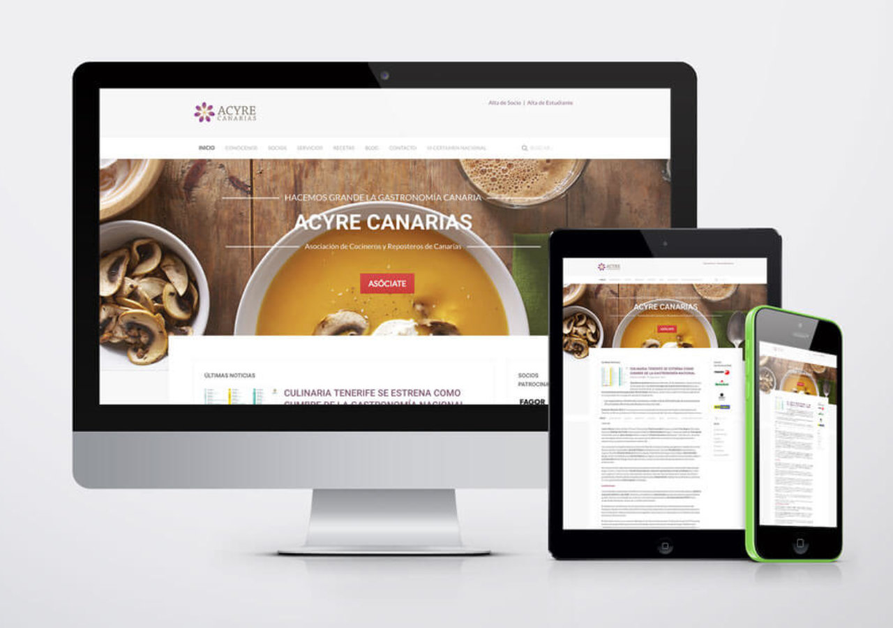 Diseño de página web en Canarias